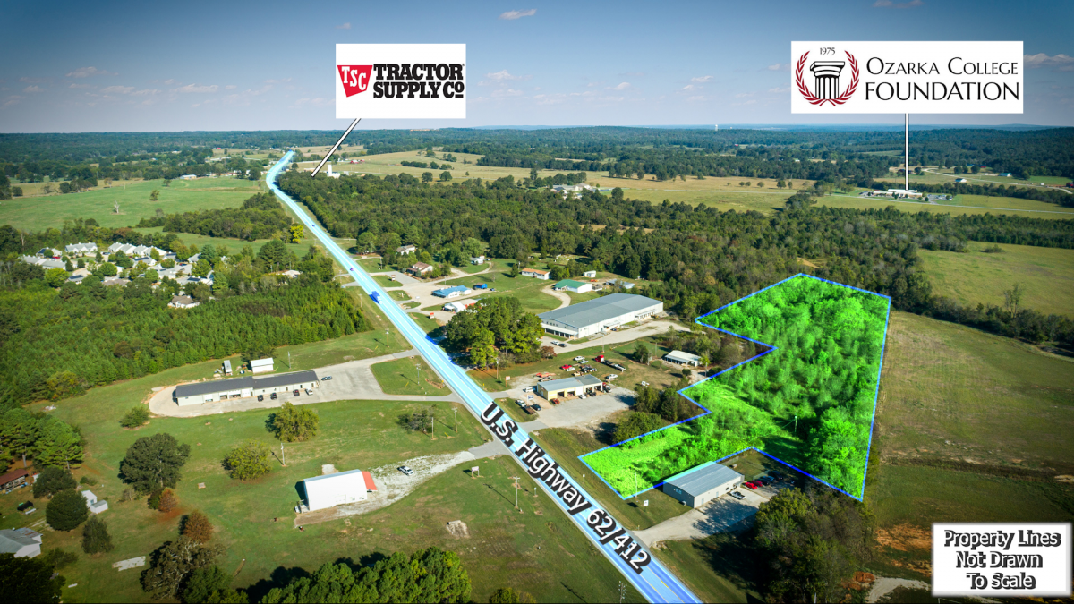 Commercial for sale – TBD  Hwy 62 West  3, 5-10, 15 Cherokee Village, AR