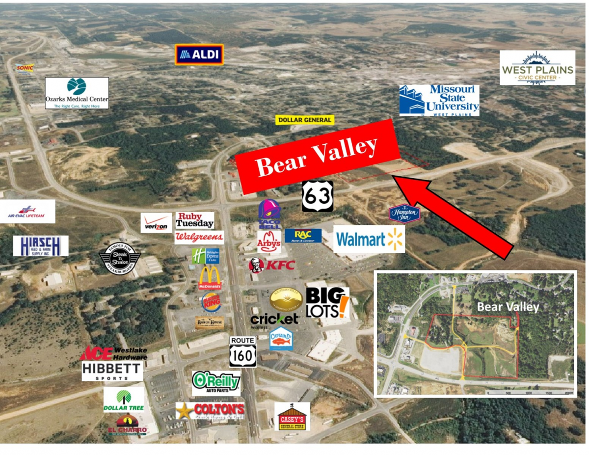 Commercial for sale – 000  Hwy 63   West Plains, MO